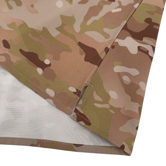 NEW Tachuntfish Men's The Mojito Tropentarn Camo Button Down Shirt Tan/Brown 3XL - Picture 5 of 8